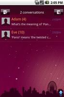 Easy SMS PurpleNight theme