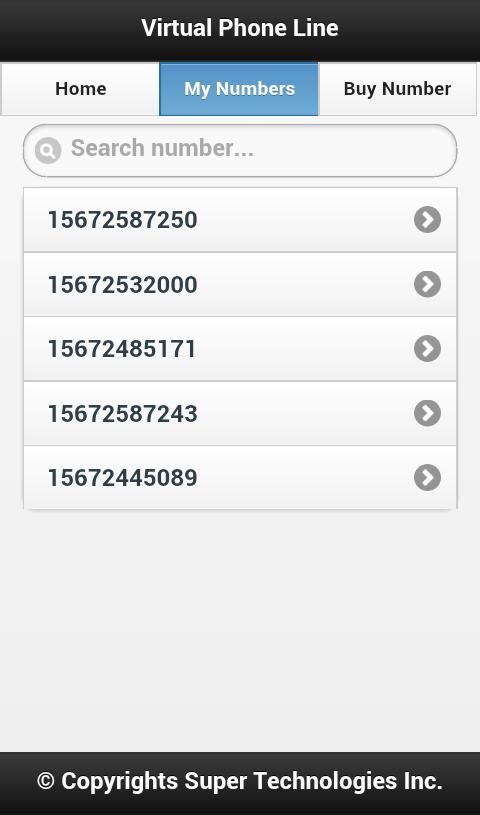 Virtual Phone Line