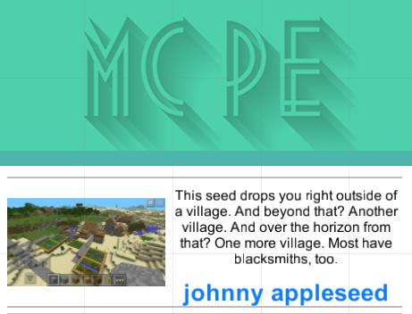 Seed for Minecraft