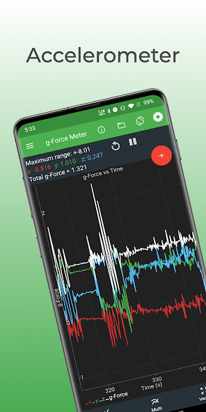 Physics Toolbox Accelerometer