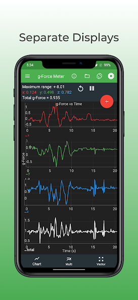 Physics Toolbox Accelerometer