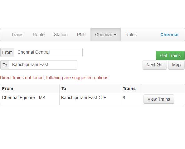 Chennai Local Train