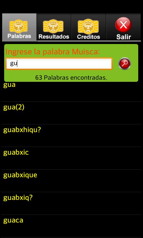 Diccionario Muisca Online
