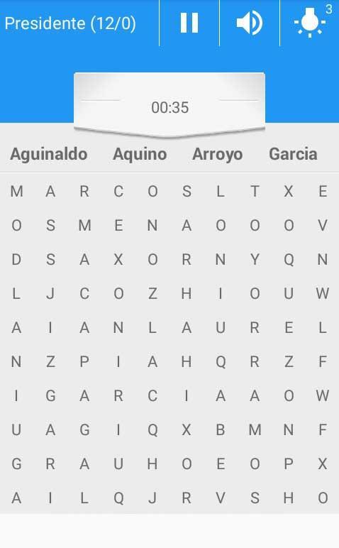 Tagalog Word Search