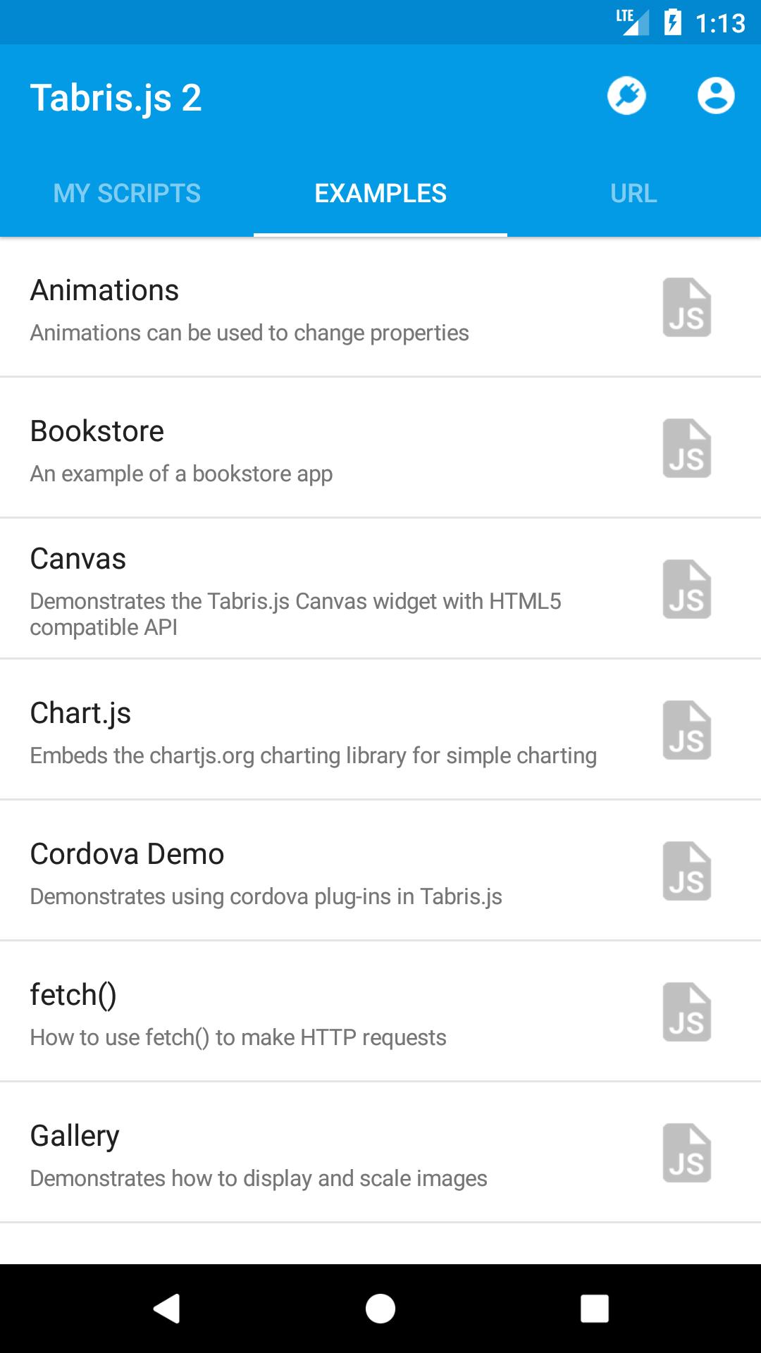 Tabris.js 2