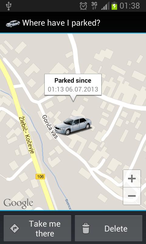 Where have I parked?
