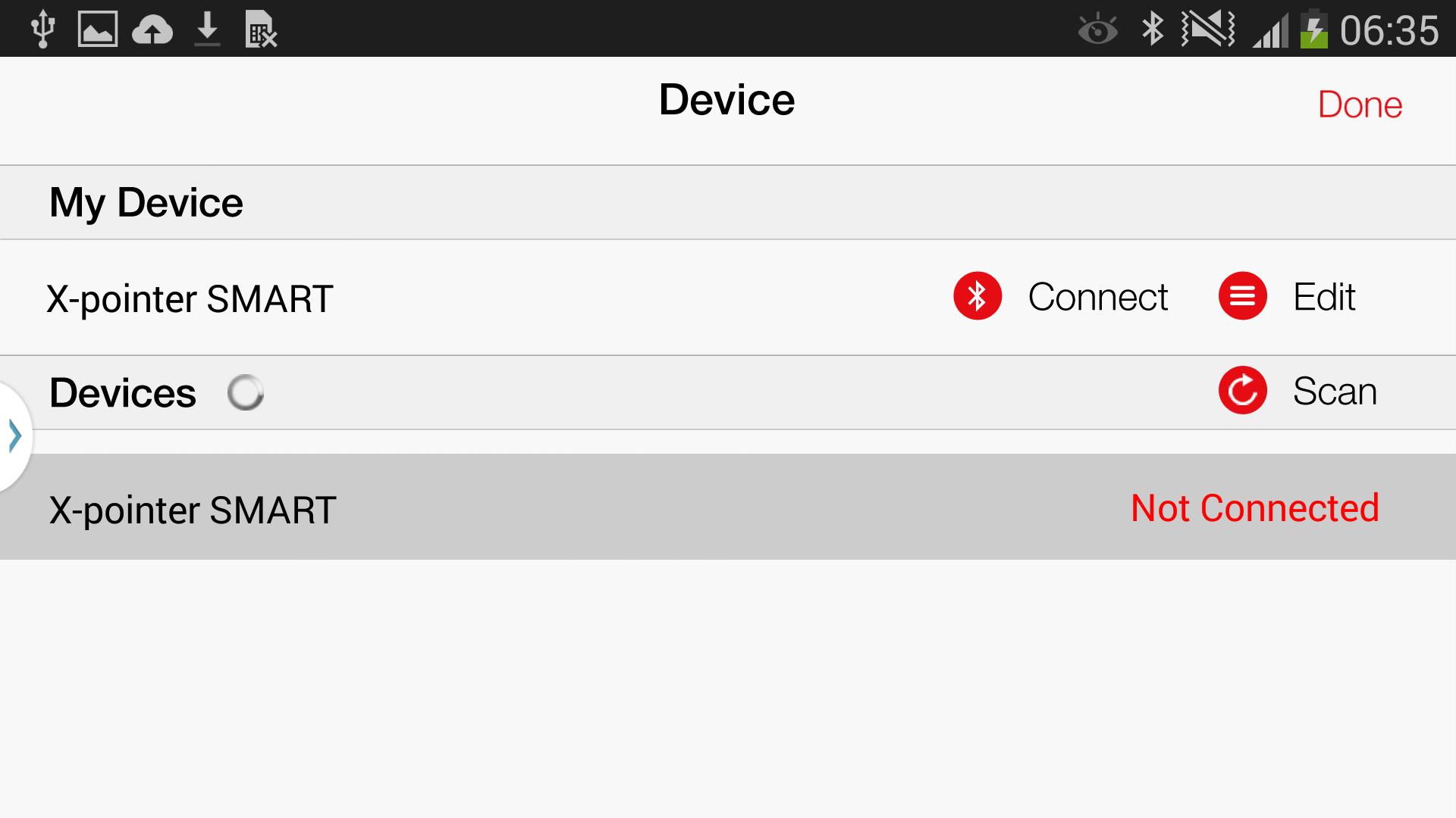 X-pointer Touch