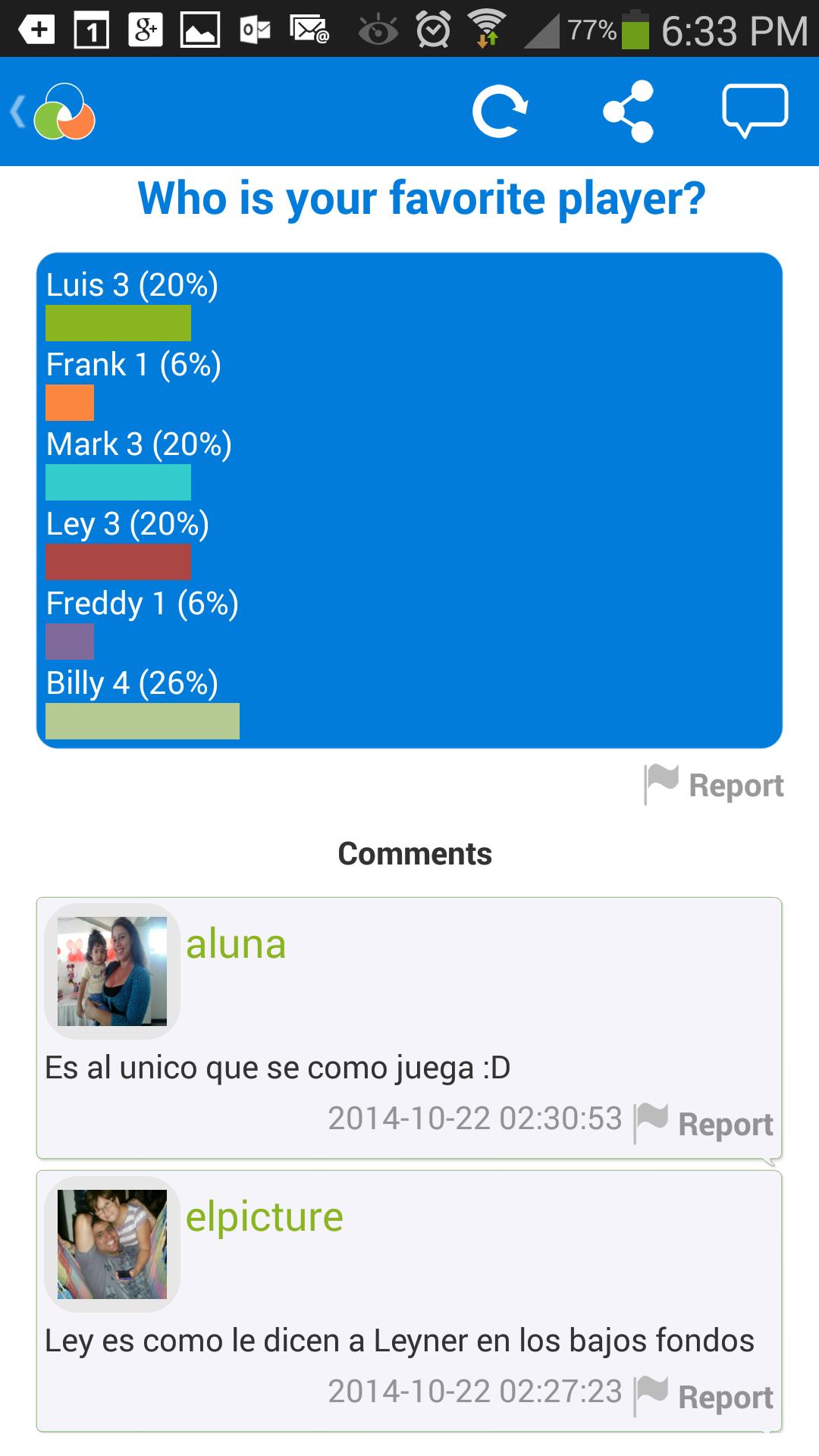 Booleam Polls