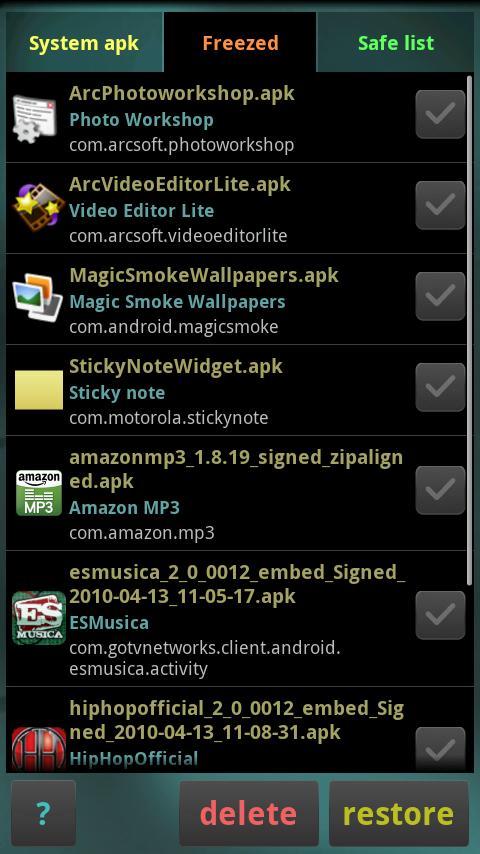 SystemApk Manager