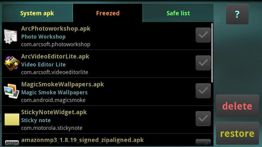 SystemApk Manager