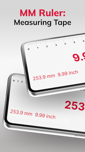 MM Ruler: Measuring Tape