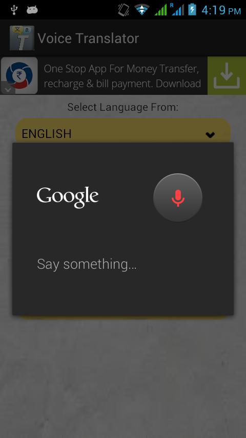 Voice Translator