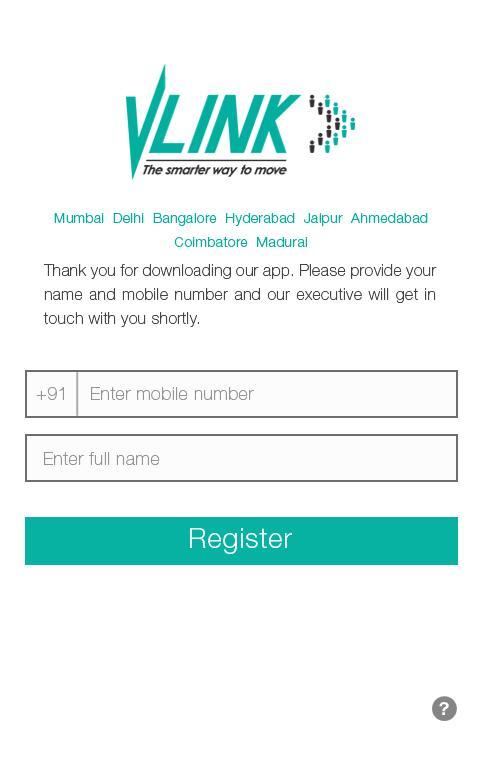 VLink Chauffeur App