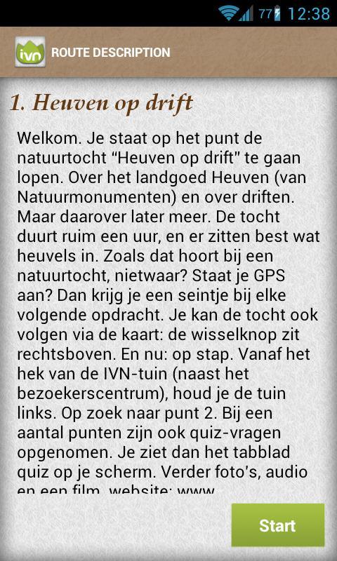 Natuurtocht