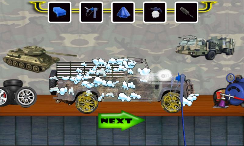 Military Truck Wash