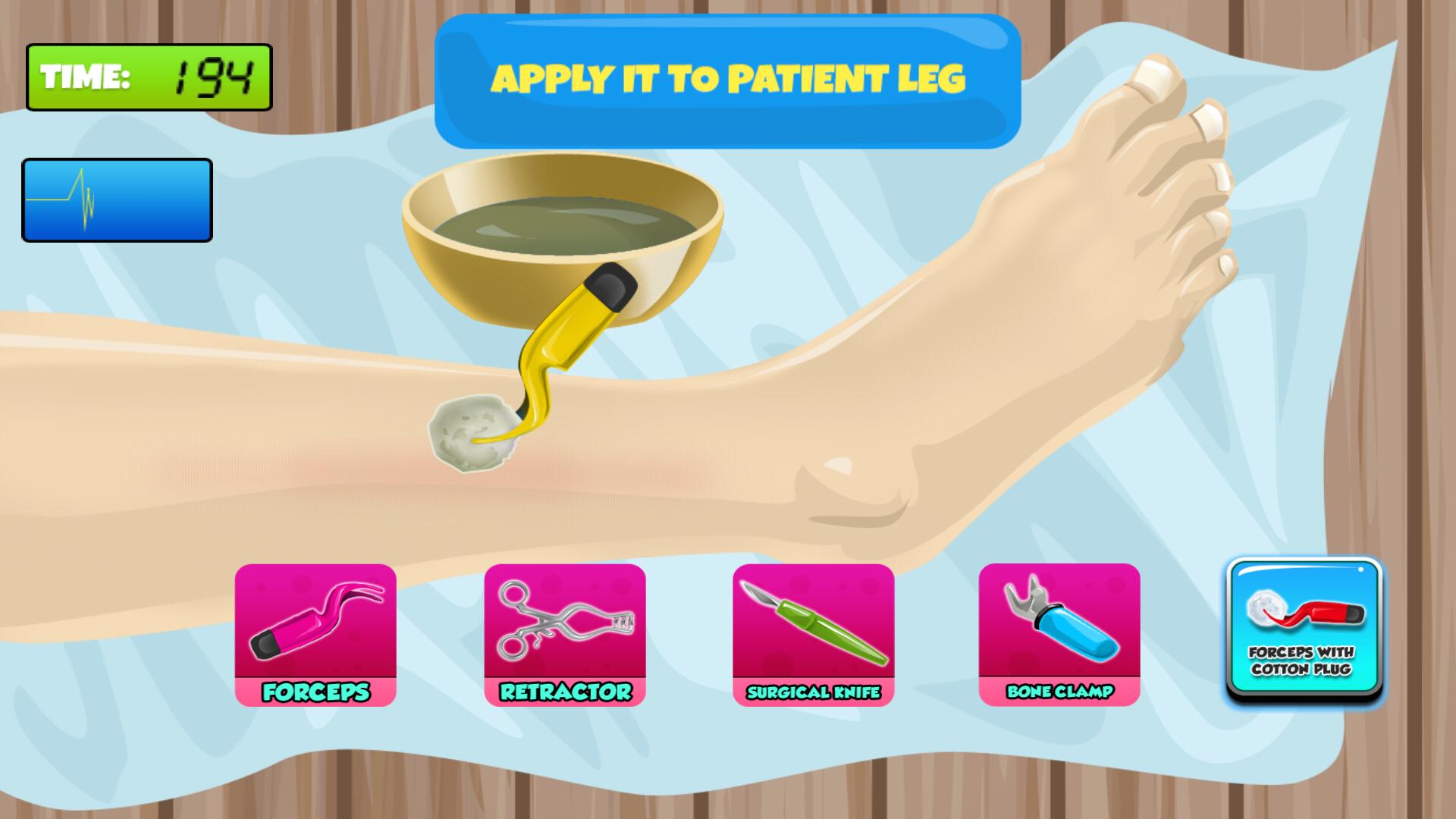 Operate Game Knee