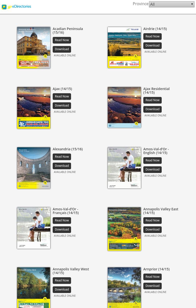 YP eDirectories