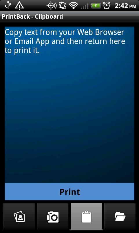 Xerox PrintBack