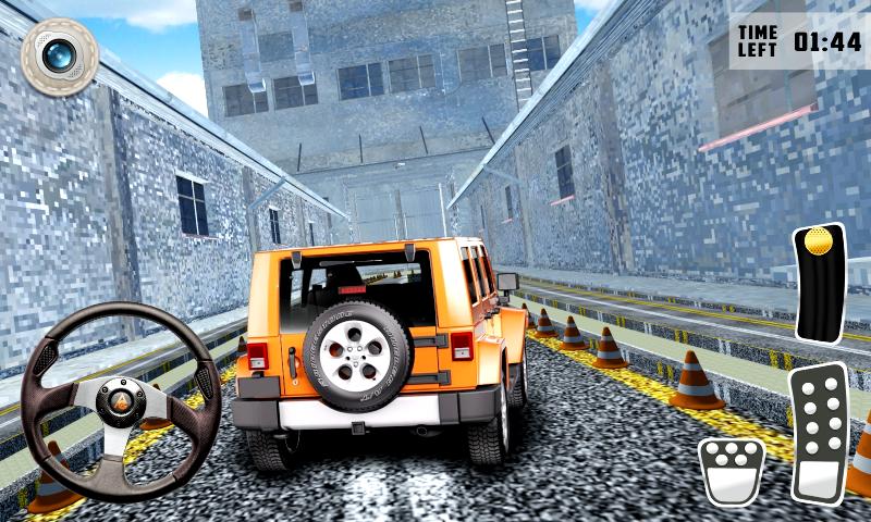 4x4 City Jeep Parking Racer : Advance Parking jeep