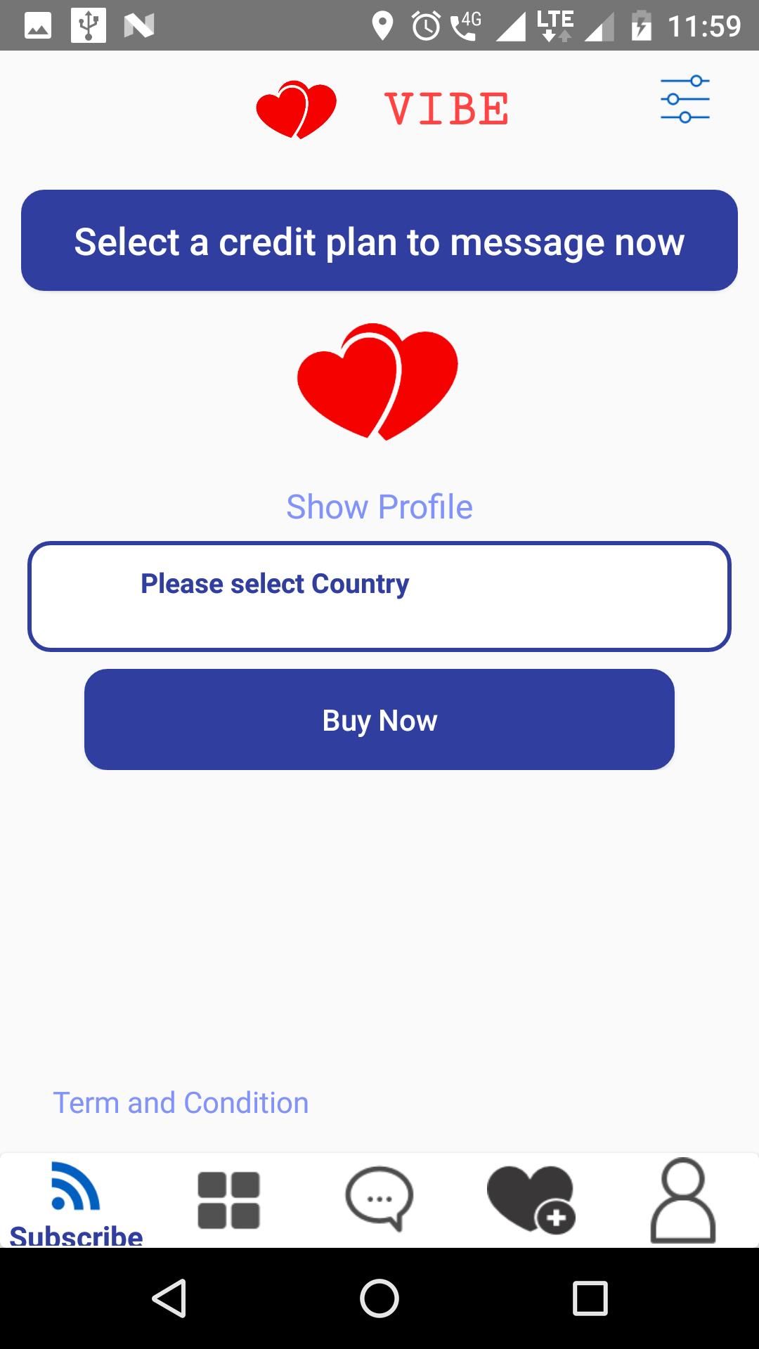 Vibe Dating App