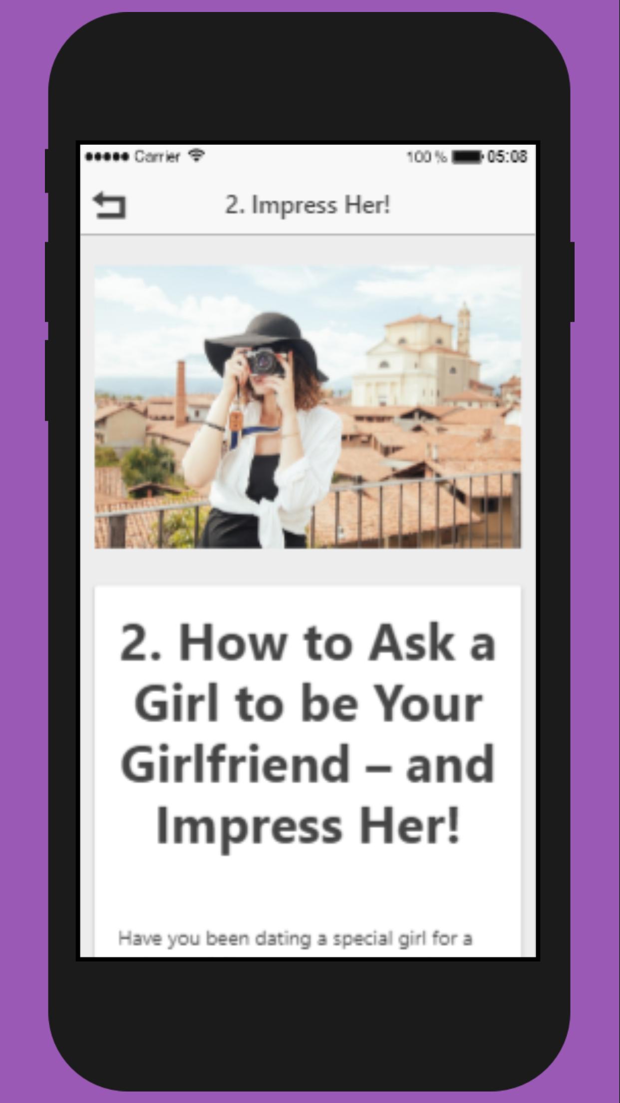 How to Ask a Girl to be Your Girlfriend