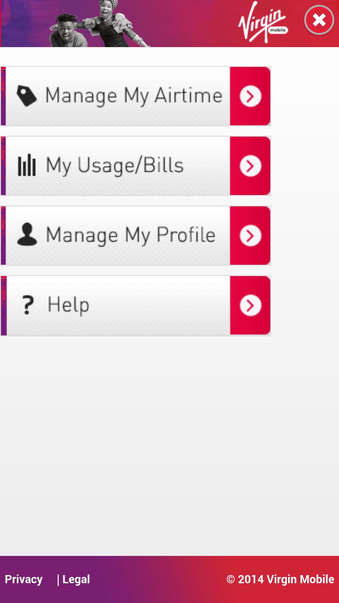 My Virgin Mobile South Africa