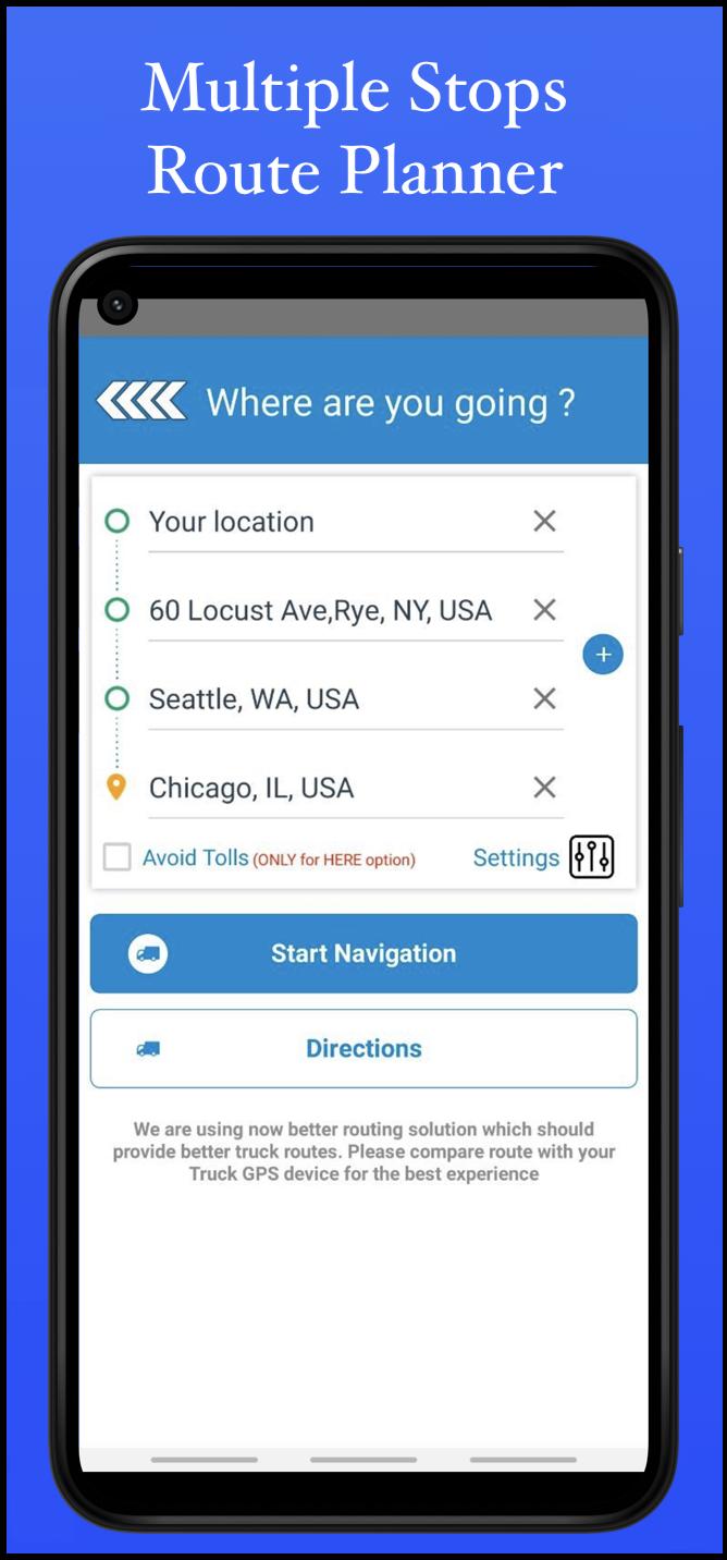 Truck Navigation, GPS - Road H