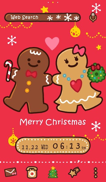 Happy Gingerbread Men Theme