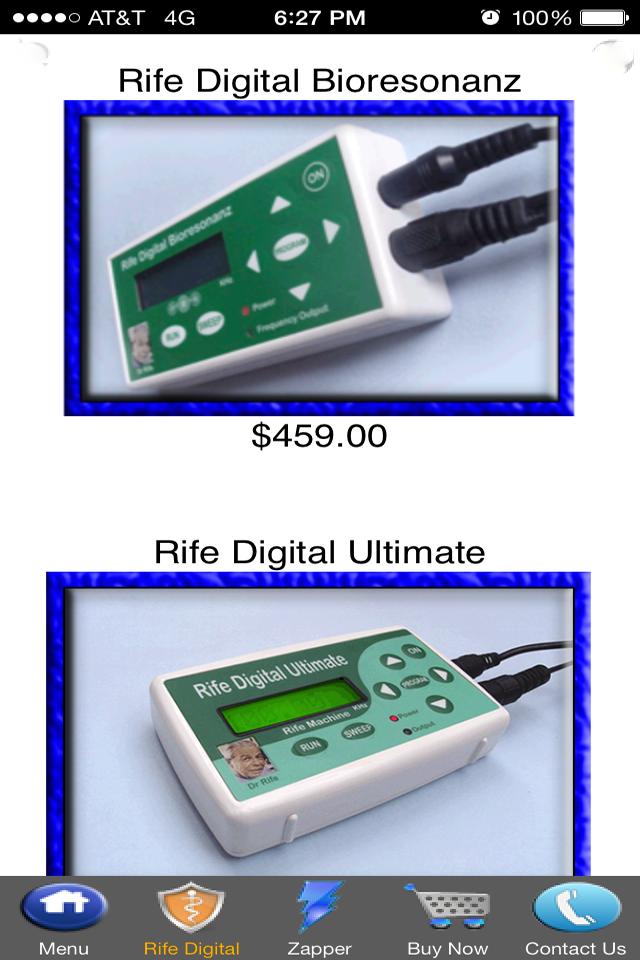 Rife & Zapper