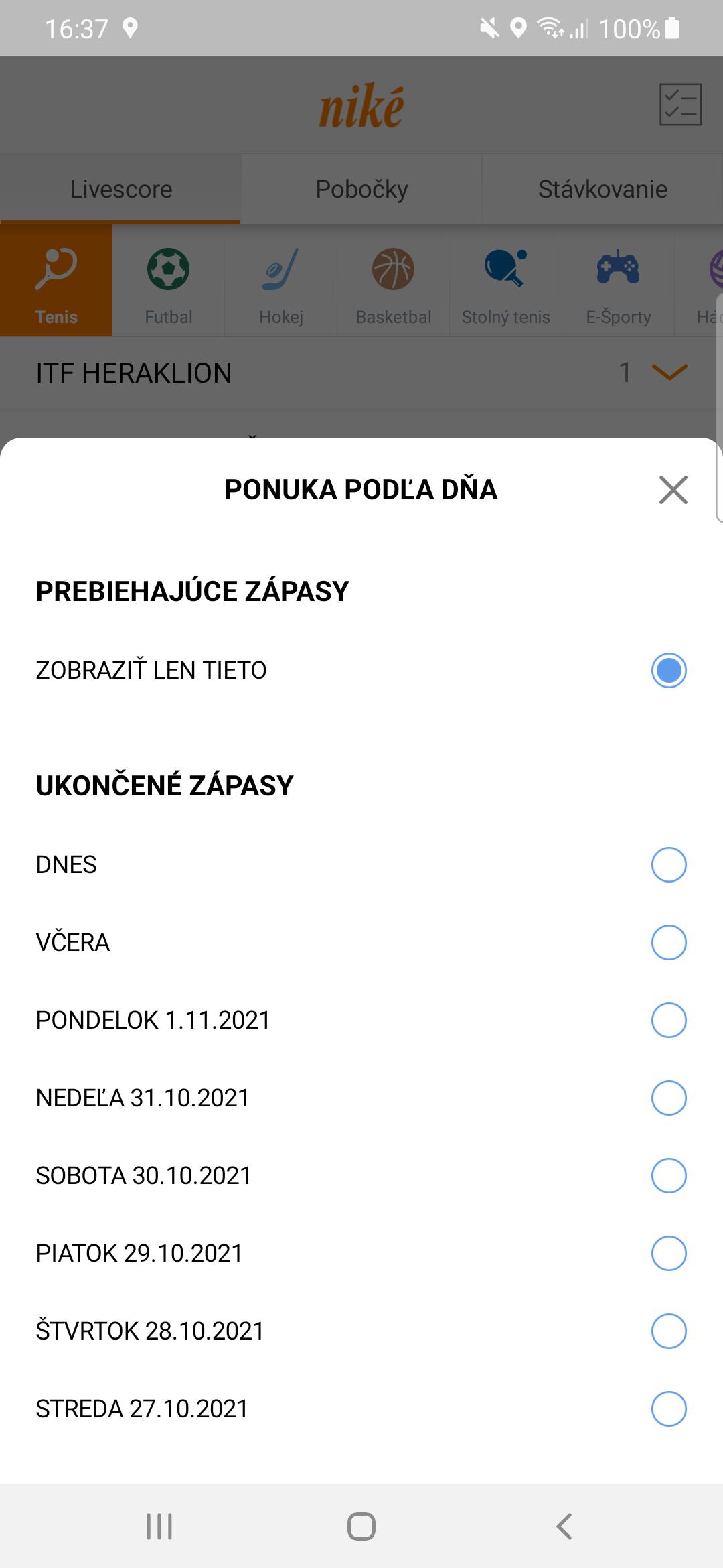 Nike - Livescore
