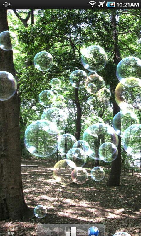 Soap bubble LiveWallpaper Free
