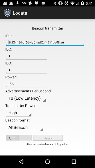 Locate Beacon