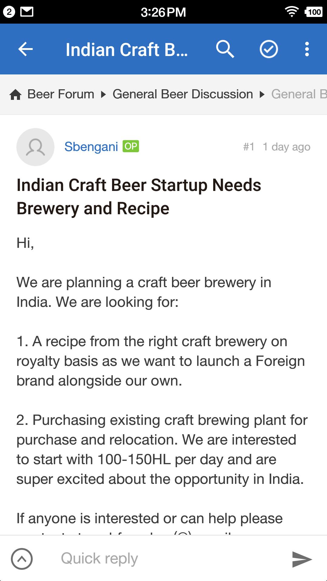 Beer Forum