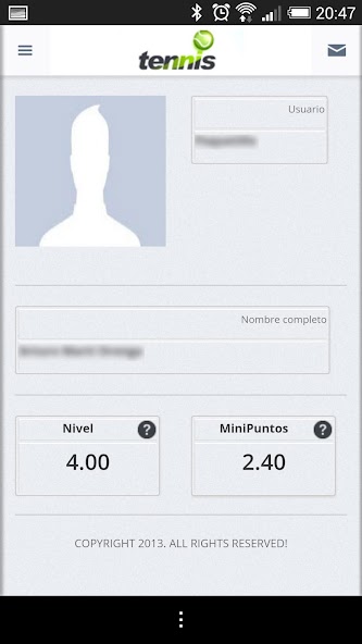 Tennis App