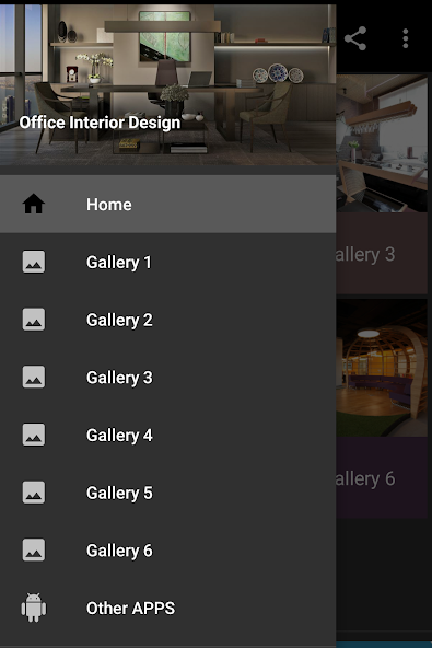 Home Office Interior