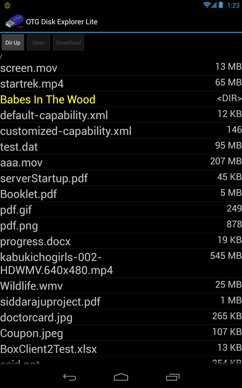OTG Disk Explorer Lite