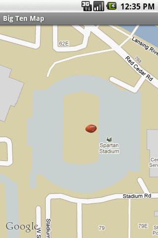 Big Ten Map