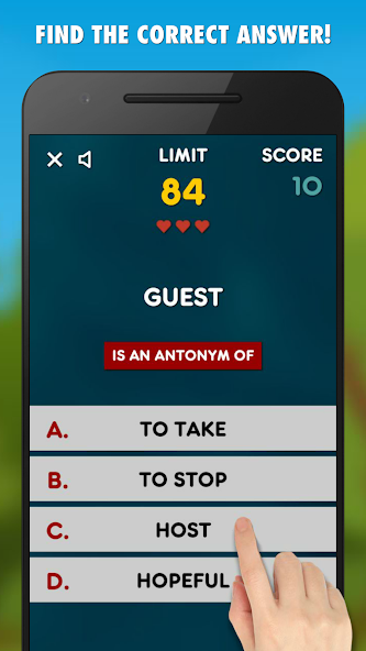 Antonyms Game
