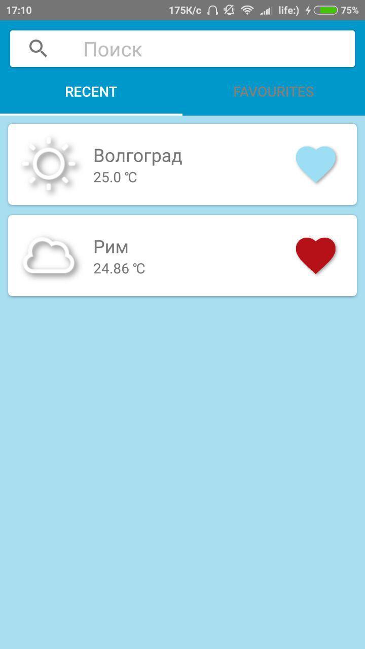 Cloudy Weather