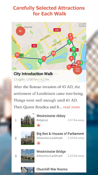 Jakarta Map and Walks
