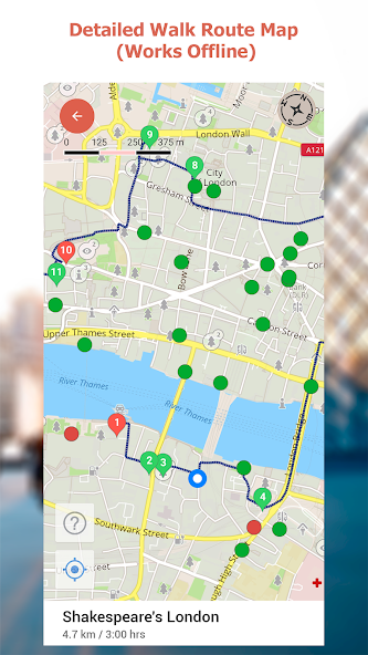 Jakarta Map and Walks