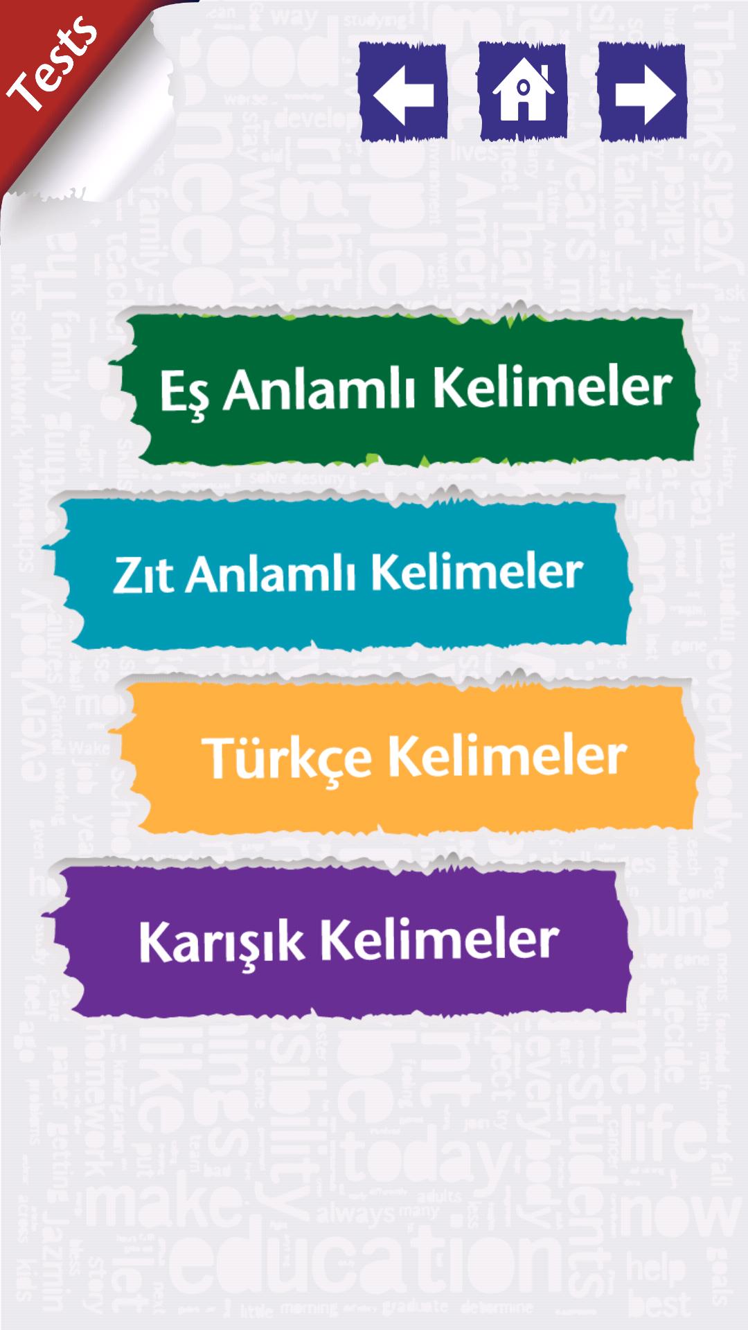 eLLC YDS Kelimeleri