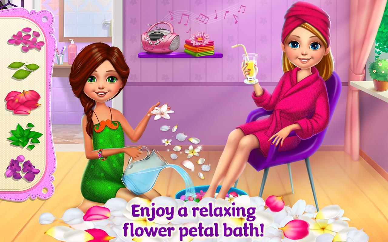 Spa Birthday Party