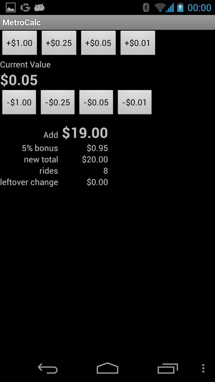 MetroCalc