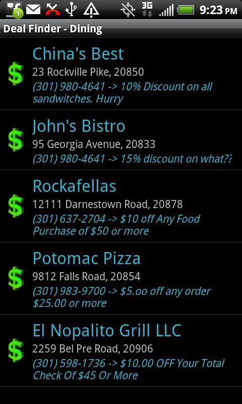 Deal Finder