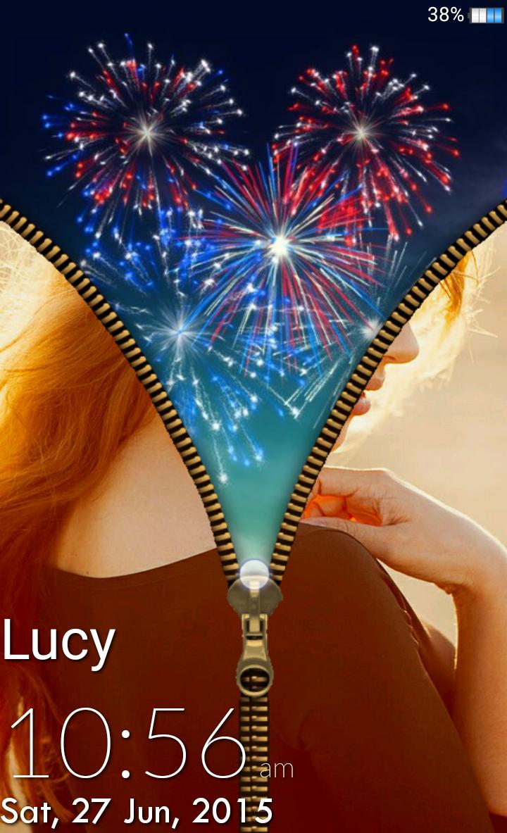 My Photo Zipper Lock Screen
