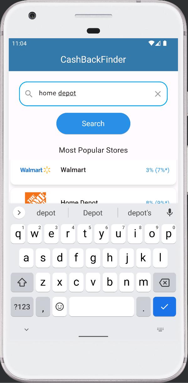 Cash Back Finder