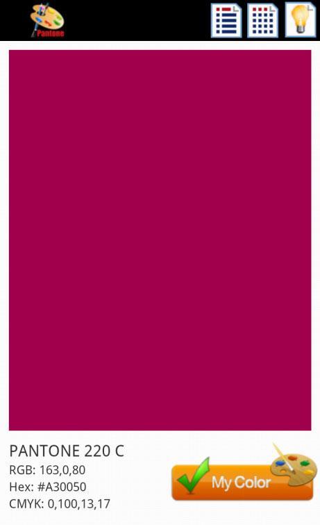 pColor (Pantone for Printing)