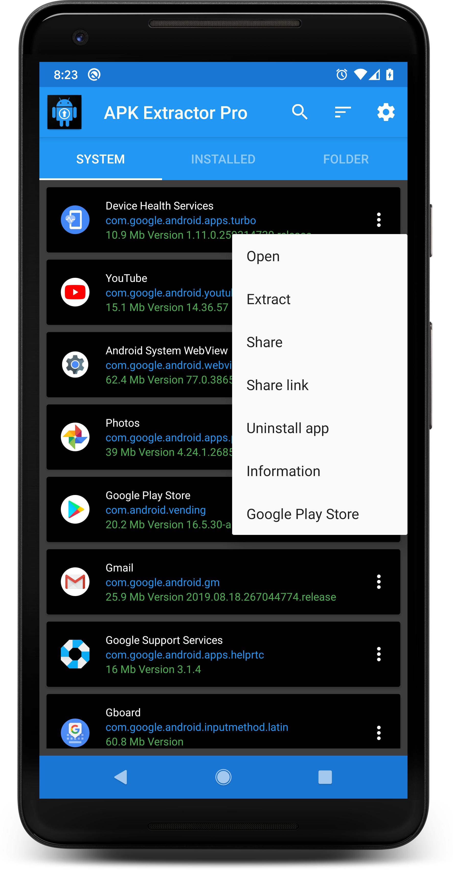 APK EXTRACTOR PRO