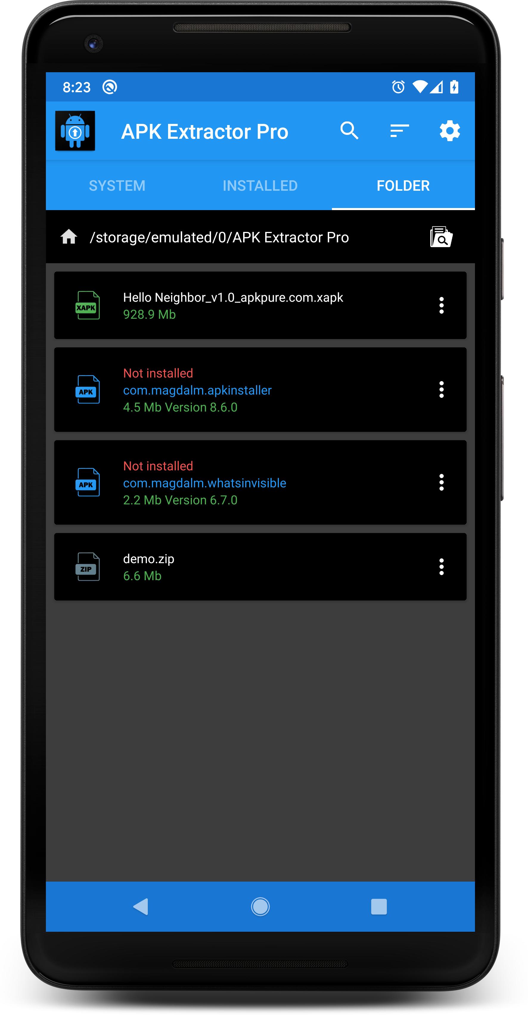 APK EXTRACTOR PRO